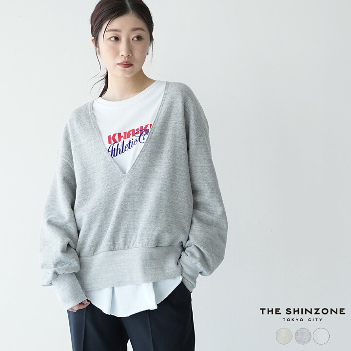 楽天市場】シンゾーン THE SHINZONE Vネック スウェット トレーナー  