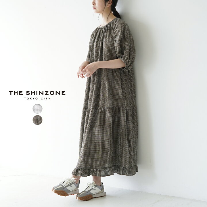 楽天市場】シンゾーン THE SHINZONE チェック ティアード フリル 