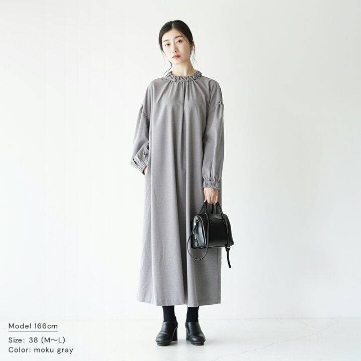 楽天市場】ホワイト WHYTO. ネックギャザー ボリューム ドレス Neck 