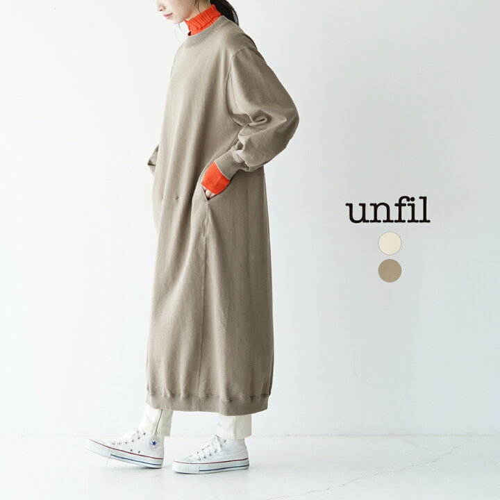楽天市場】アンフィル unfil ヴィンテージコットン フリーススウェット 