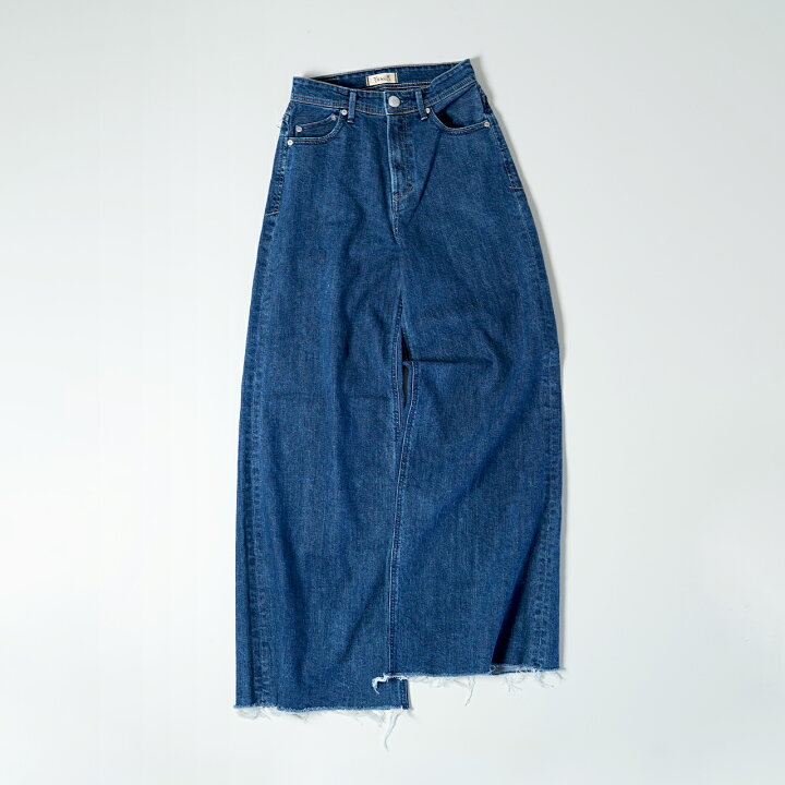 楽天市場】ヤヌーク YANUK ワイドフレア デニム パンツ Wide Flare 