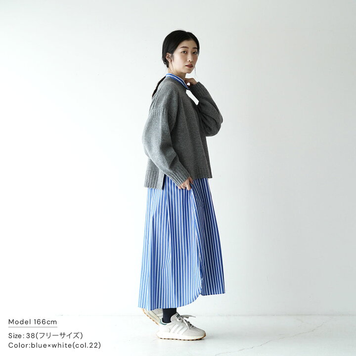 楽天市場】レリル lelill ピマソロ バックタック シャツワンピース 