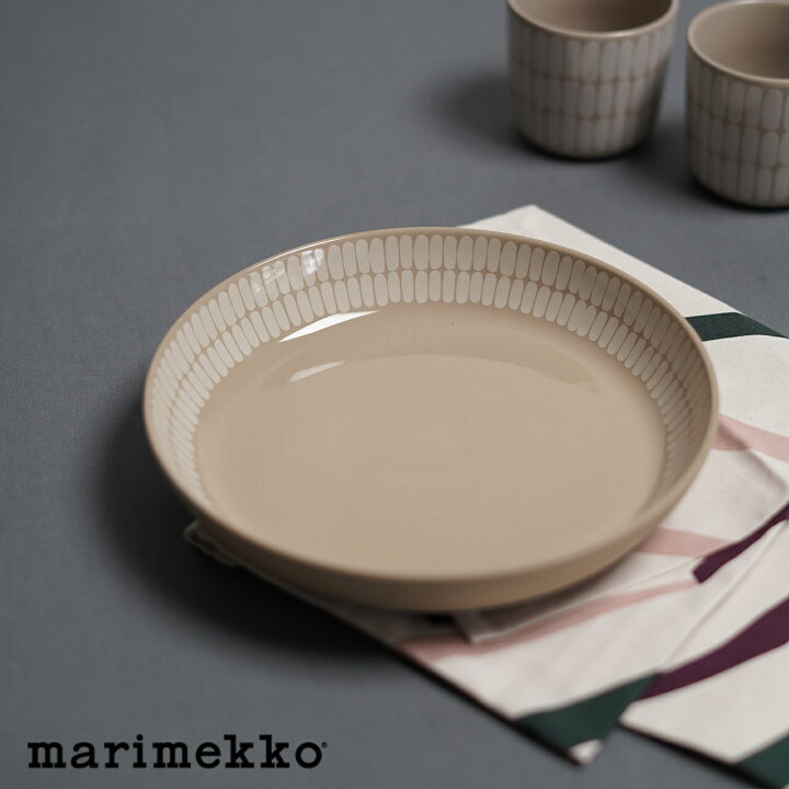 楽天市場】マリメッコ marimekko アルク プレート お皿 20.5cm Alku  