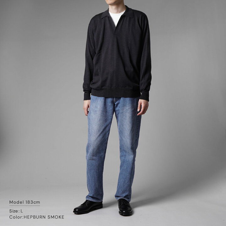 楽天市場】ジョンスメドレー JOHN SMEDLEY 24G スキッパー ニット 