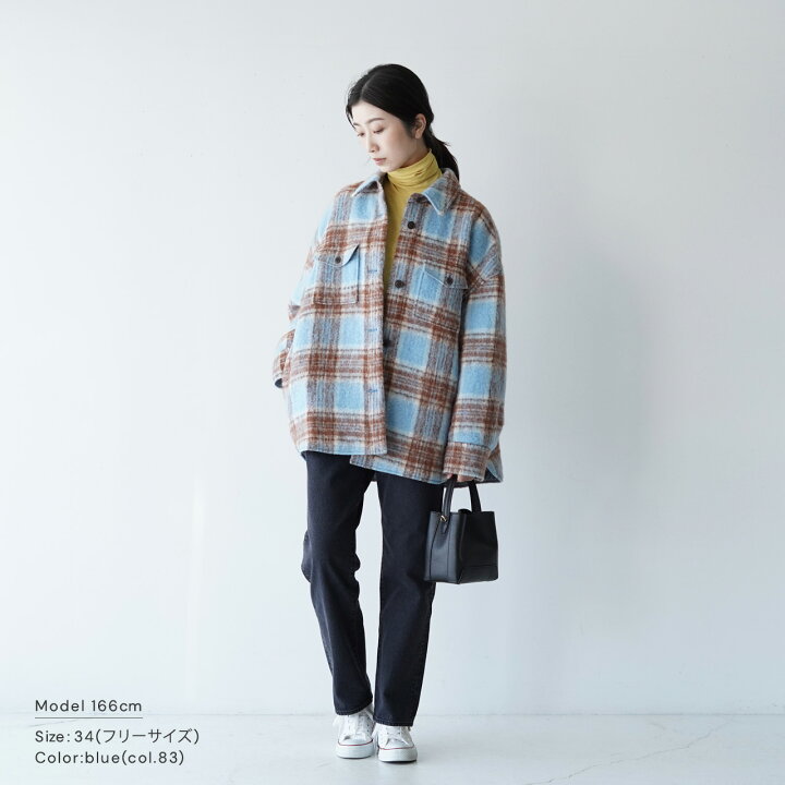 楽天市場】シンゾーン THE SHINZONE シャギー チェック ジャケット 
