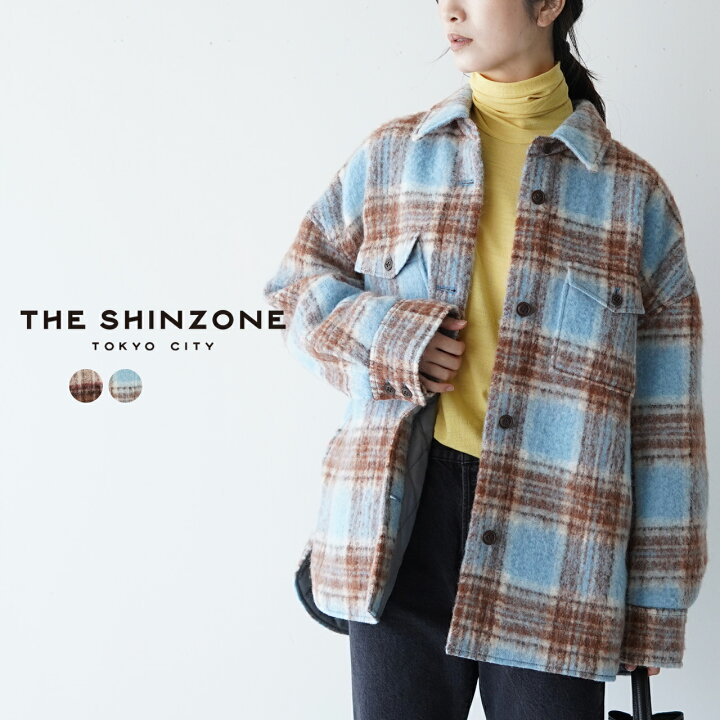 SHINZONE シャギーチェックジャケット 34 - その他