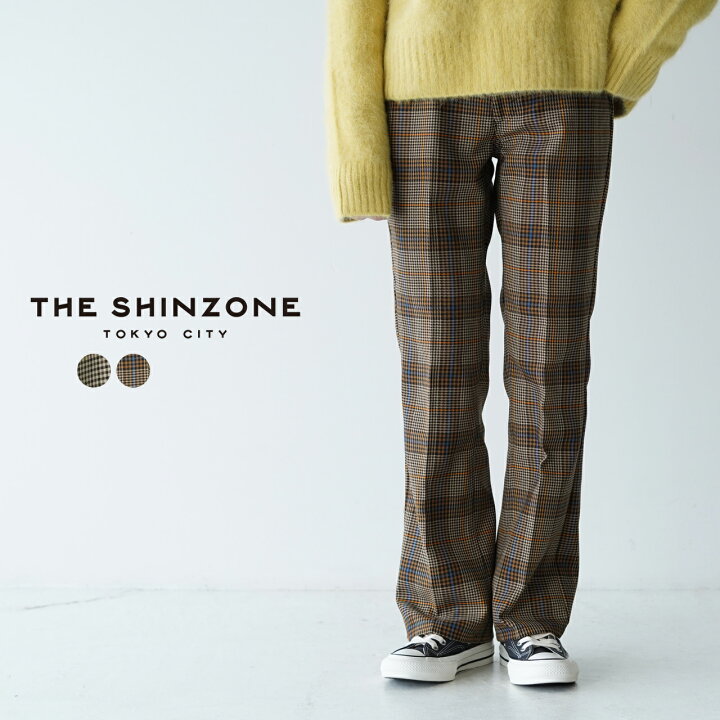 楽天市場】シンゾーン THE SHINZONE プレイド パンツ PLAID PANTS  