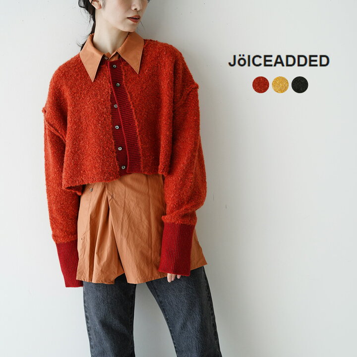 楽天市場】ジョイスアディッド JOICEADDED ブークレ ニット セーター 