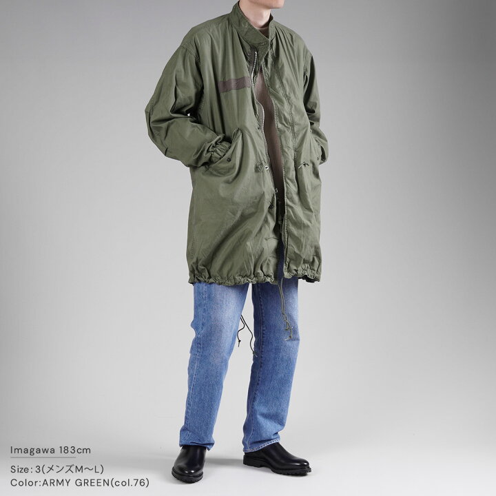 楽天市場】オアスロウ orSlow フィッシュテール コート M-65 FISH TAIL 
