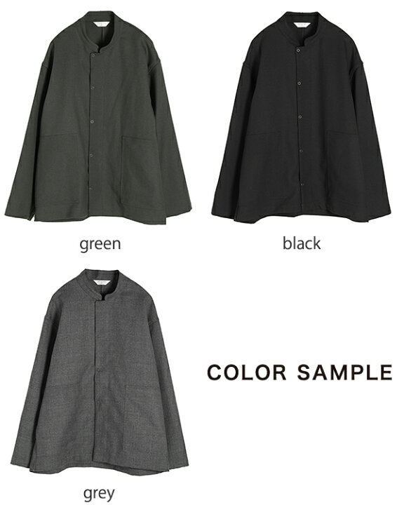 楽天市場】スティルバイハンド STILL BY HAND スタンドカラー スナップ 