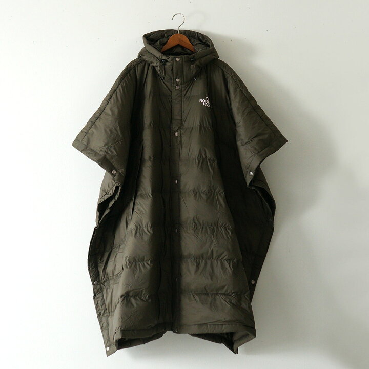 楽天市場】ノースフェイス THE NORTH FACE パデッド ポンチョ コート 