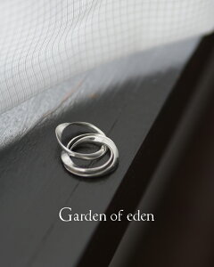 �K�[�f���I�u�G�f�� Garden of Eden �I�[�o�� �M���� �����O OVAL GIMMEL RING �V���o�[925 �w�� �A�N�Z�T���[ ���f�B�[�X 23SS037 �y���������z1211