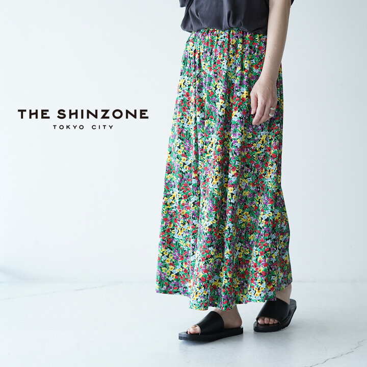 楽天市場】シンゾーン THE SHINZONE フラッシー フラワー スカート  
