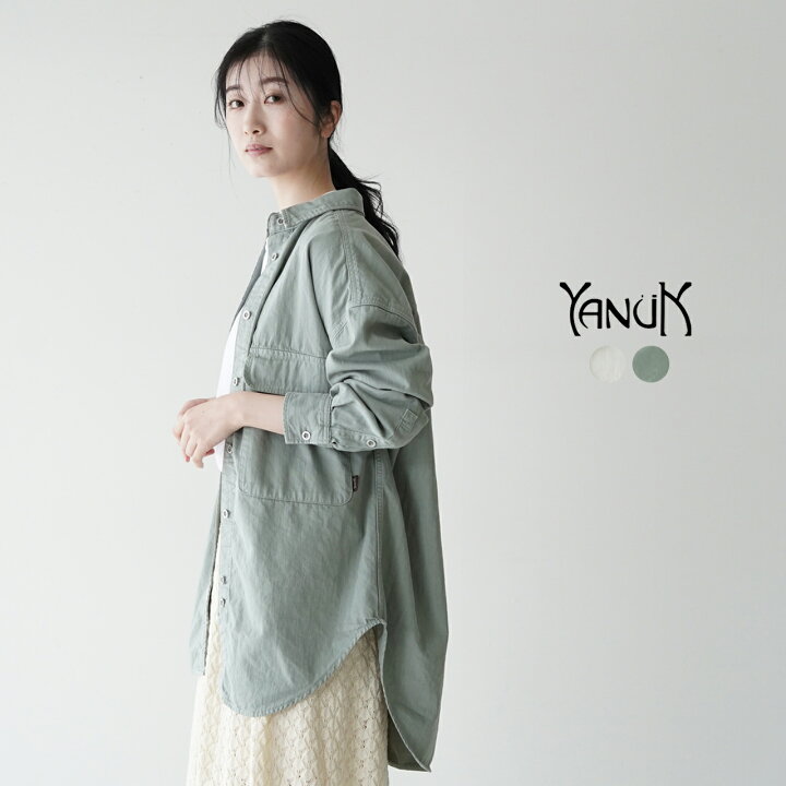 楽天市場】ヤヌーク YANUK カラー オーバーサイズシャツ シーピーオー 