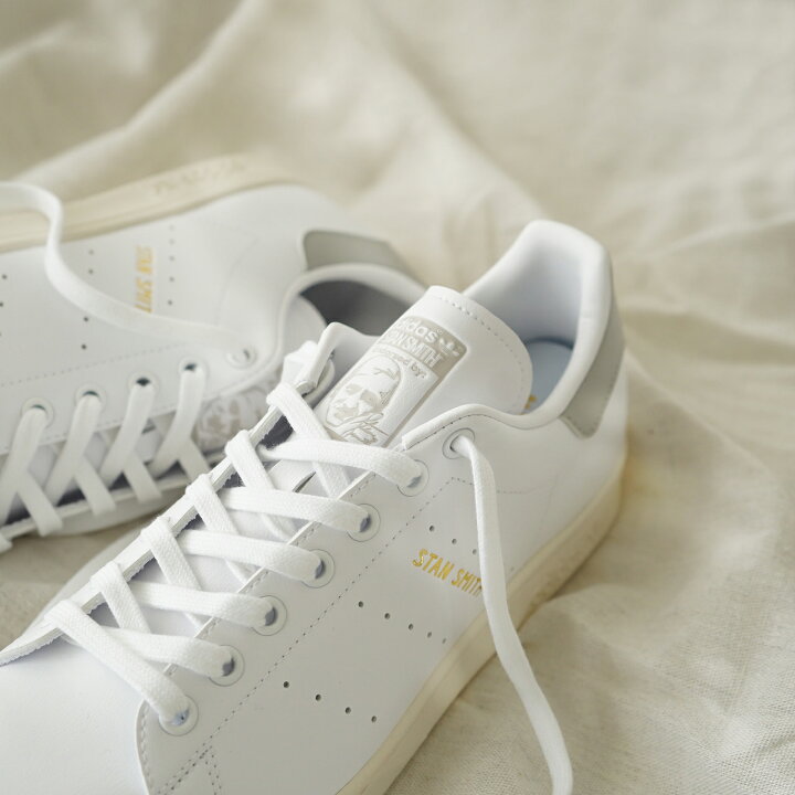 楽天市場 アディダス スタンスミス レディース Adidas Originals Stan Smith ローカット スニーカー サスティナブル クリアグラナイト ホワイト グレー 22春夏 23 0cm 25 0cm Gx6286 送料無料 Crouka クローカ