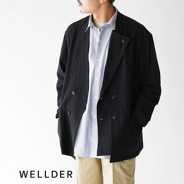 楽天市場】ウェルダー WELLDER ユーティリティ ノーカラー ジャケット 