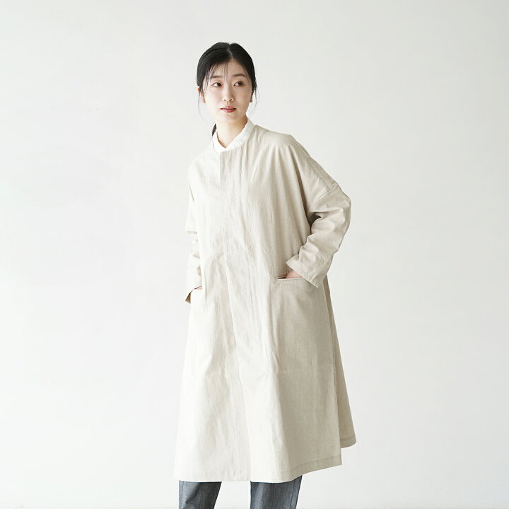楽天市場】セット SETTO ポルテ コート PORTE COAT ノーカラー ロング 