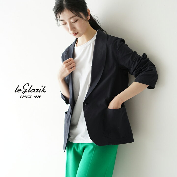 楽天市場】ル グラジック LE GLAZIK ショールカラー ジャケット SHAWL 