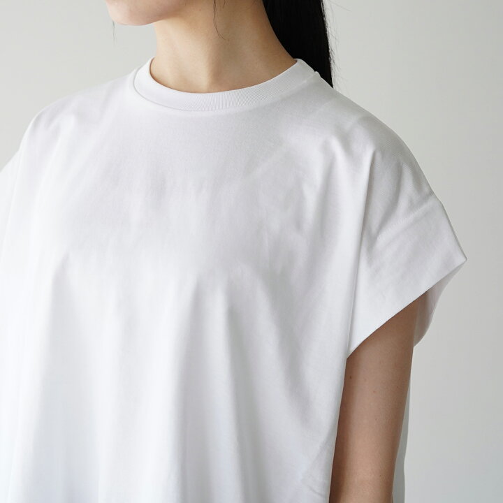 楽天市場】サクラ SACRA クルーネック フレンチスリーブ リネン T 