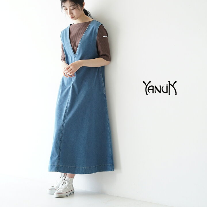 楽天市場】ヤヌーク YANUK サロペット スカート Salopette Skirt V  