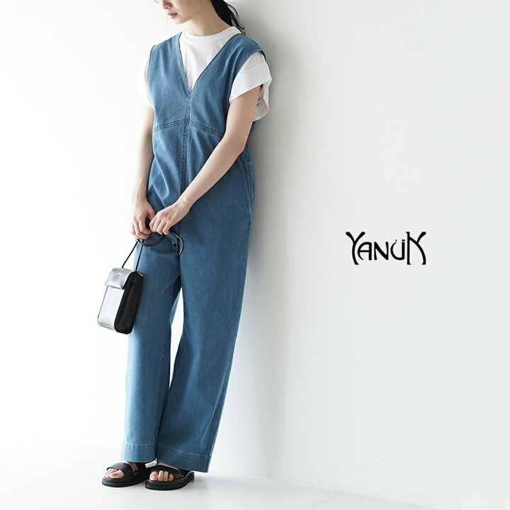 楽天市場】ヤヌーク YANUK オールインワン All In One Vネック 