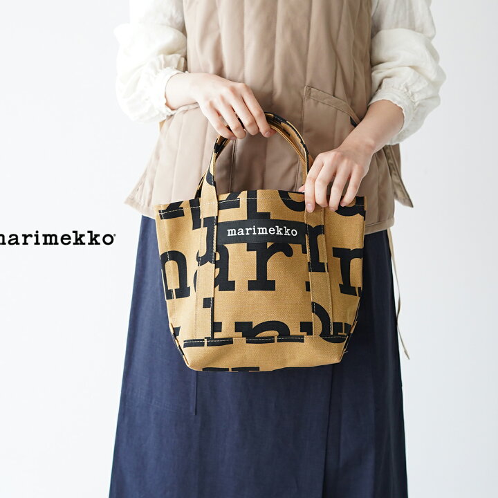 楽天市場】マリメッコ marimekko【日本限定】キャンバス ロゴ トート 