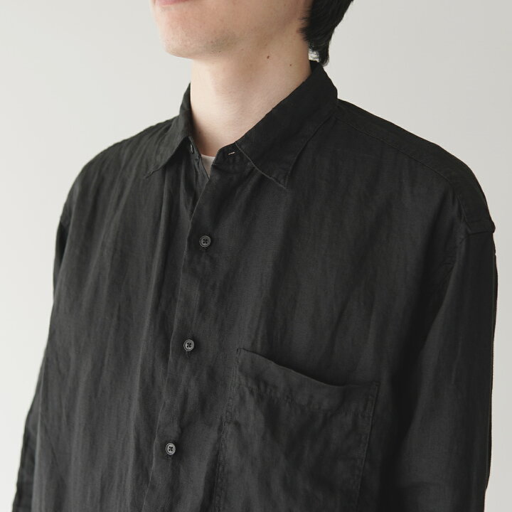 楽天市場】オアスロウ orSlow ルーズフィット リネン シャツ LOOSE FIT 