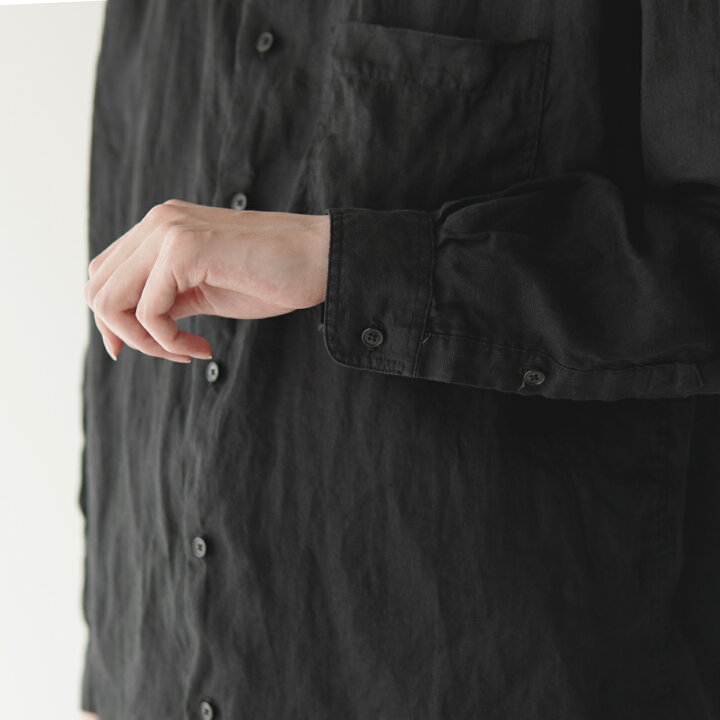 楽天市場】オアスロウ orSlow ルーズフィット リネン シャツ LOOSE FIT 