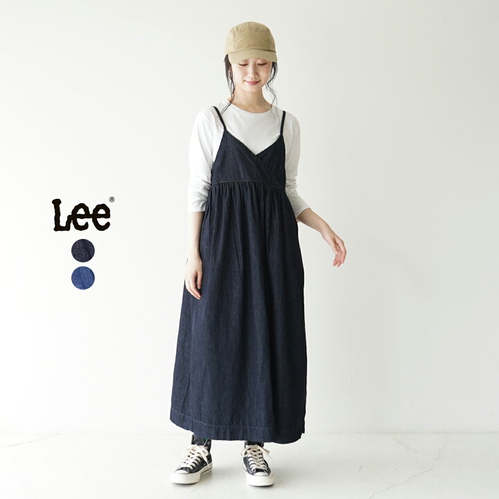 楽天市場 リー Lee リラックス ギャザー デニムサロペット スカート ワンピース Relax Gather Salopette Skirt レディース 22春夏 Ll9030 送料無料 0619 Crouka クローカ