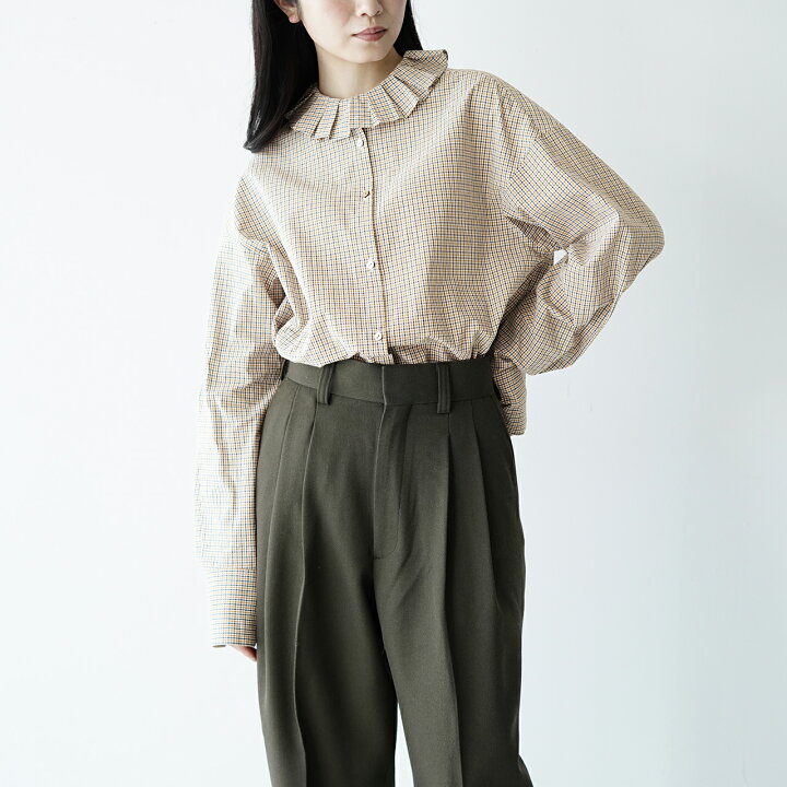 楽天市場】シンゾーン THE SHINZONE ラッフルドブラウス RUFFLED  