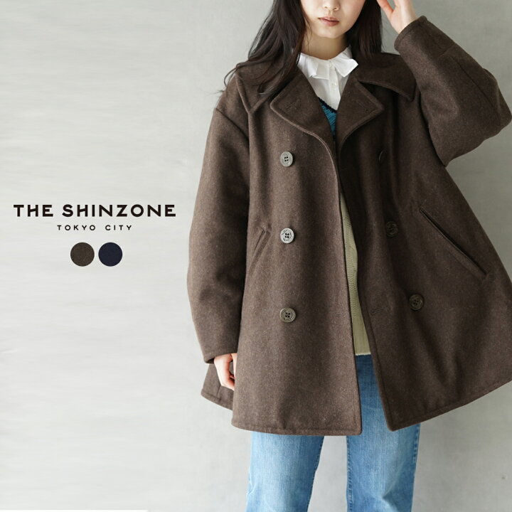 楽天市場】シンゾーン THE SHINZONE フレア ピーコート FLARE PEA COAT 