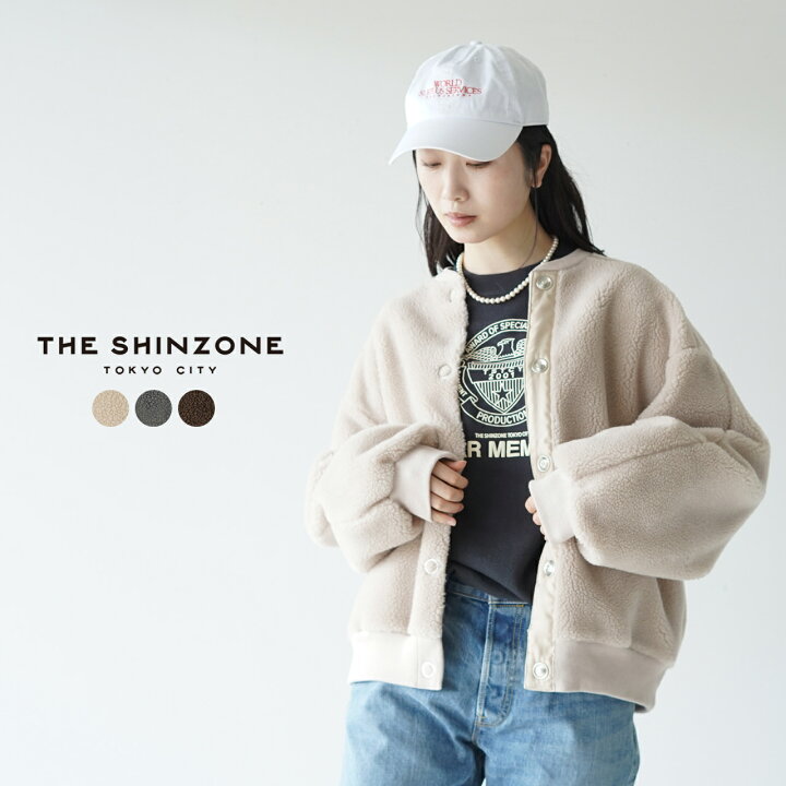 楽天市場】シンゾーン THE SHINZONE ボア ケープリン ブルゾン BOA  