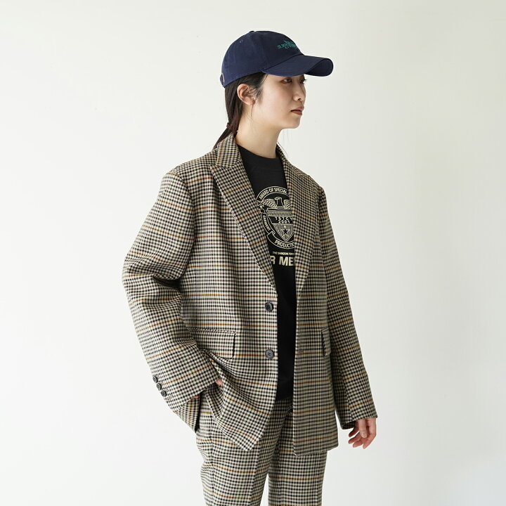 シンゾーン THE SHINZONE シャギー チェック ジャケット SHAGGY CHECK  