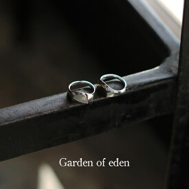 ガーデンオブエデン Garden of Eden シグネット ブレイク リング signet break ring SV&18k (M) シルバー925 18K ゴールド 金 銀 指輪 重ね付け ギフト ジュエリー アクセサリー レディース メンズ 23AW016【送料無料】0718