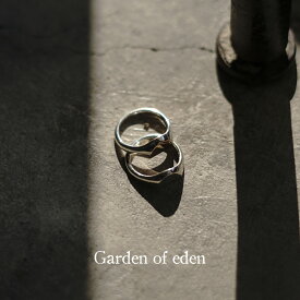 ガーデンオブエデン Garden of Eden シグネット ブレイク リング signet break ring SV&18k (L) シルバー925 18K ゴールド 金 銀 ジュエリー 指輪 重ね付け ギフト アクセサリー レディース メンズ 23AW018【送料無料】0718