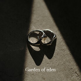 ガーデンオブエデン Garden of Eden シグネット ブレイク リング signet break ring SV&18k (XL) シルバー925 18K ゴールド 金 銀 指輪 重ね付け ギフト ジュエリー アクセサリー レディース メンズ 23AW020【送料無料】0718