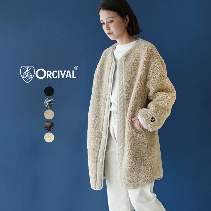 楽天市場】オーシバル オーチバル ORCIVAL ウール ボア ロング 
