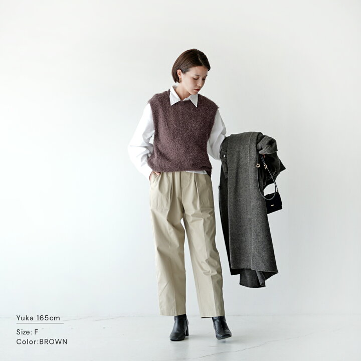 楽天市場】【SALE！60%OFF】エスロー ESLOW コットンファー ベスト  
