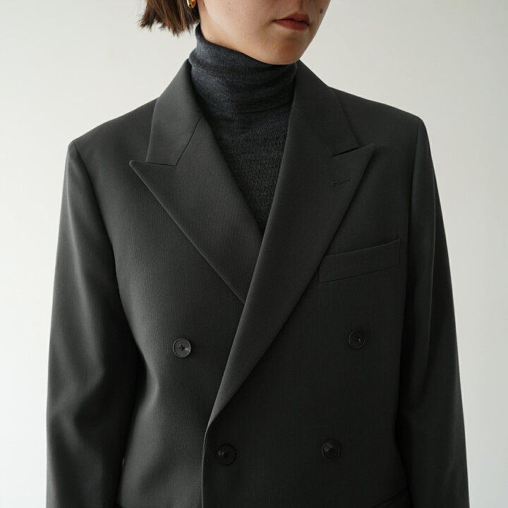 楽天市場】【SALE！50%OFF】ロエフ LOEFF ウール ギャバジン ダブル 