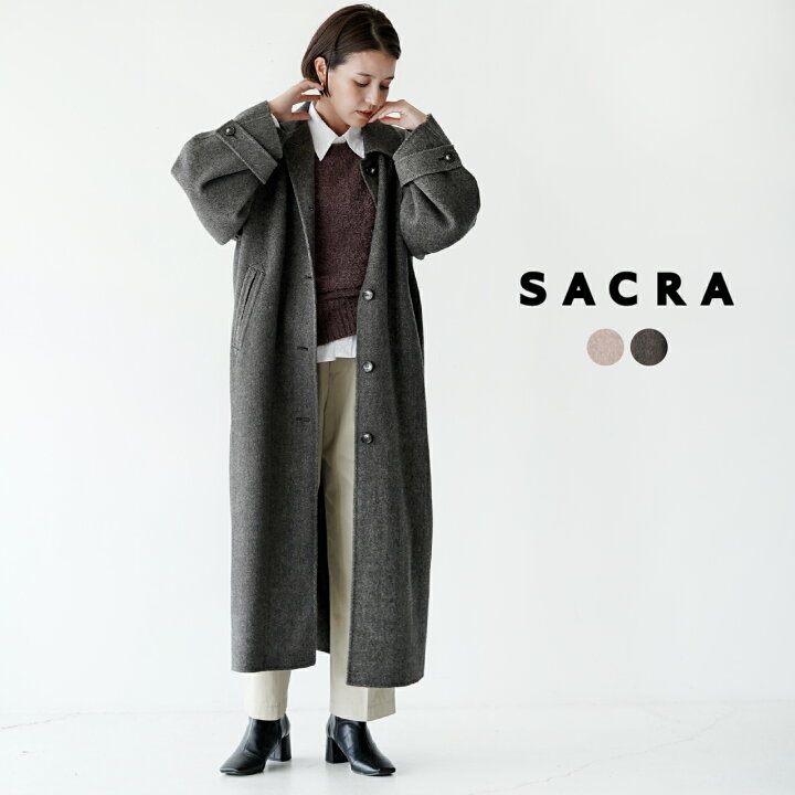楽天市場】サクラ SACRA リバー テーラリング コート REVER TAILORING  