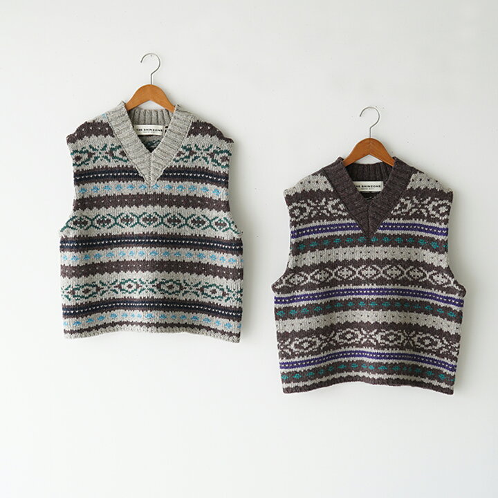 楽天市場】シンゾーン THE SHINZONE フェア アイル ベスト FAIR ISLE 