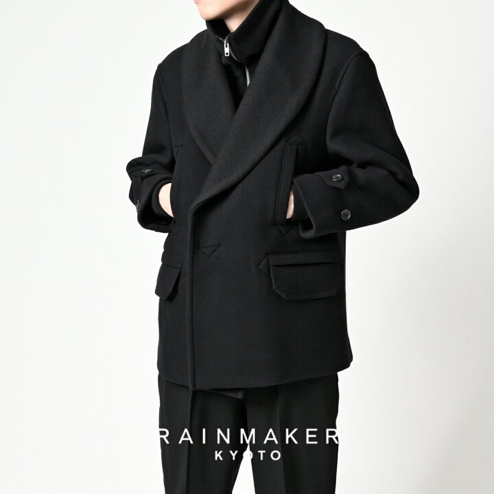 楽天市場】レインメーカー RAINMAKER ショールカラー ピーコート SHAWL 