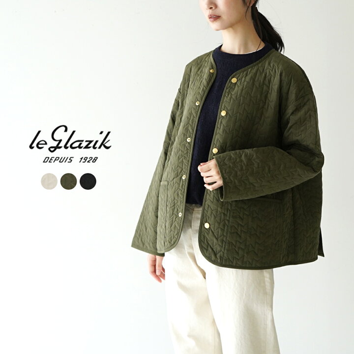 楽天市場】ル グラジック LE GLAZIK カラーレス ジャケット COLLARLESS  