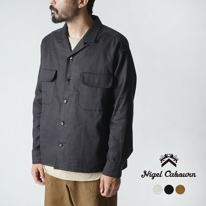 楽天市場】ナイジェル・ケーボン Nigel Cabourn オープン カラー 
