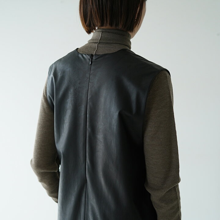 楽天市場】サクラ SACRA シンセティックレザー ワンピース SYNTHETIC 
