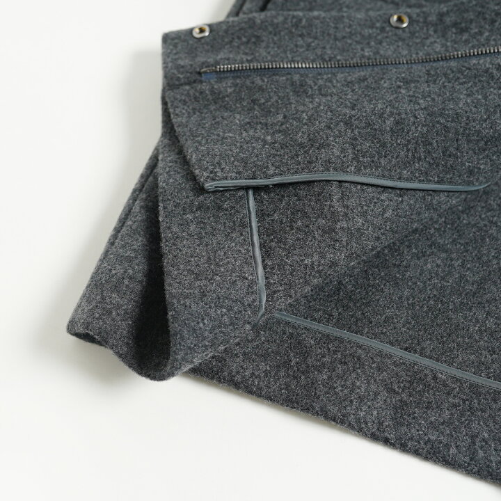 楽天市場】サクラ SACRA ラムウール メルトン ジレ LAMBWOOL MELTON 