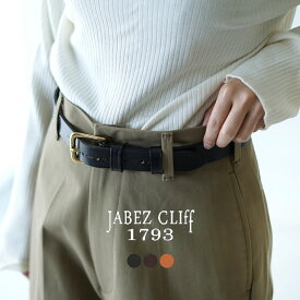 ジャベツクリフ JABEZ CLIFF レザーベルト STIRRUP BELT 2.8cm レディース メンズ【送料無料】1121
