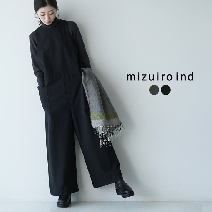 楽天市場】ミズイロインド mizuiro ind サロペット サイド ポケット 