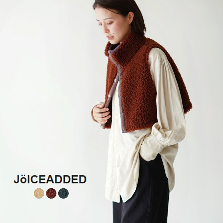 楽天市場】ジョイスアディッド JOICEADDED フリース ベスト FLEECE 