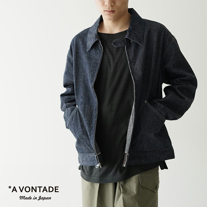 楽天市場】アボンタージ A VONTADE デニム ジップ ジャケット Denim 